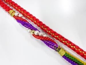 正絹　振袖用　手組帯締め